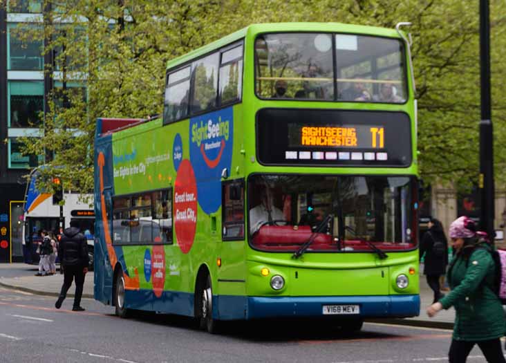 York Pullman Dennis Trident Alexander ALX400 V168MEV Sightseeing Manchester